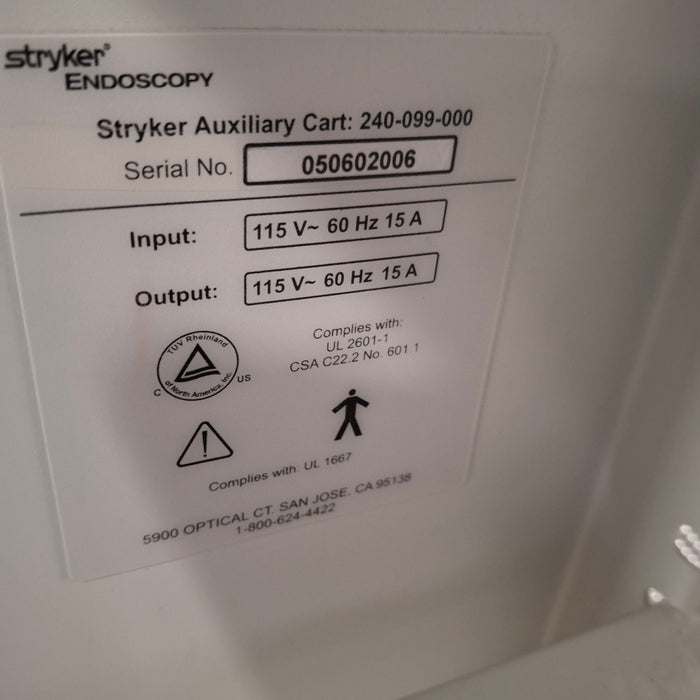 Stryker Stryker Endoscopy Cart Rigid Endoscopy reLink Medical