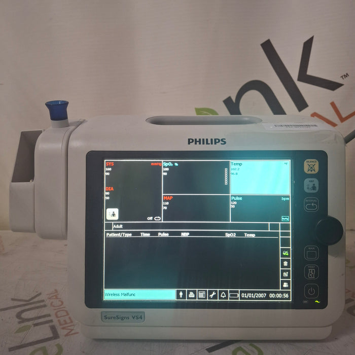 Philips Philips SureSigns VS4 Vital Signs Monitor Patient Monitors reLink Medical