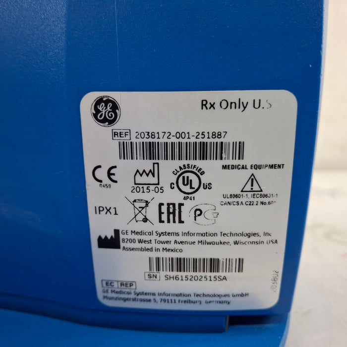 GE Healthcare Dinamap V100 - NIBP, SpO2, Temp Vital Signs Monitor