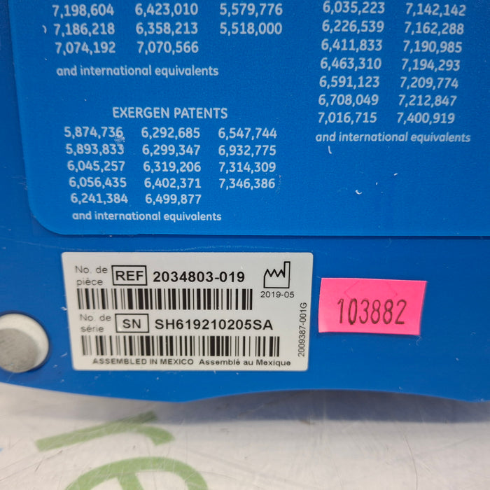 GE Healthcare Dinamap V100 - NIBP, SpO2, Temp Vital Signs Monitor