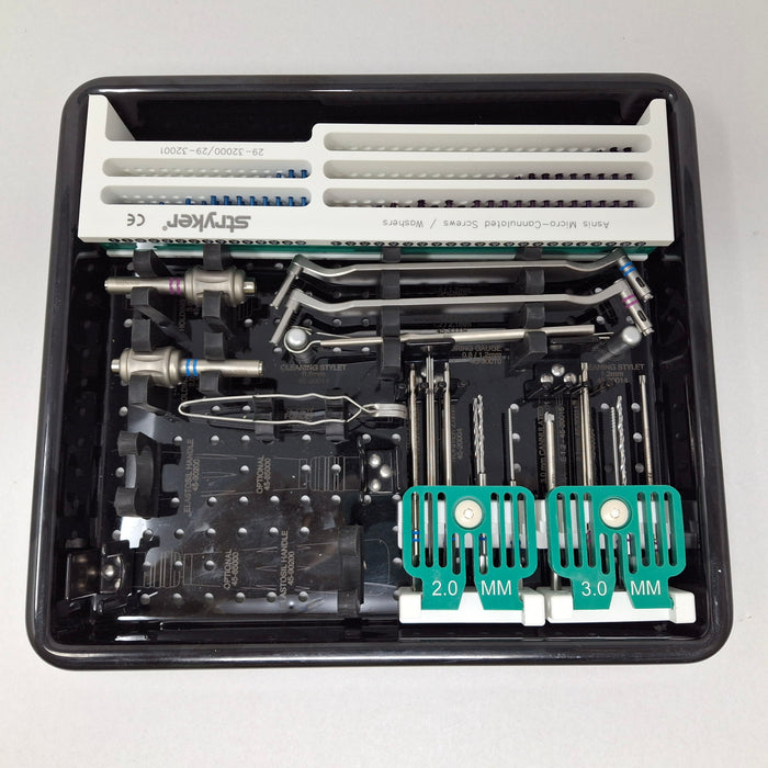 Stryker Stryker Asnis Cannulated Screw System Micro Tray Surgical Sets reLink Medical