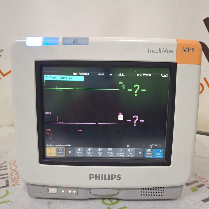 Philips Philips Intellivue MP5 - ECG, Fast SpO2, NIBP Patient Monitor Patient Monitors reLink Medical