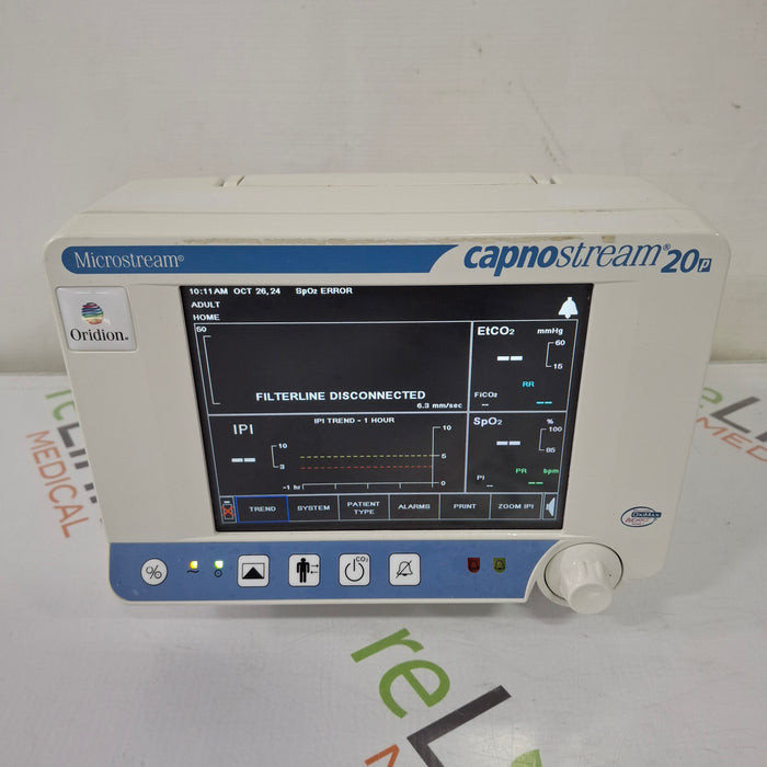 Oridion Capnostream 20P Capnography Monitor