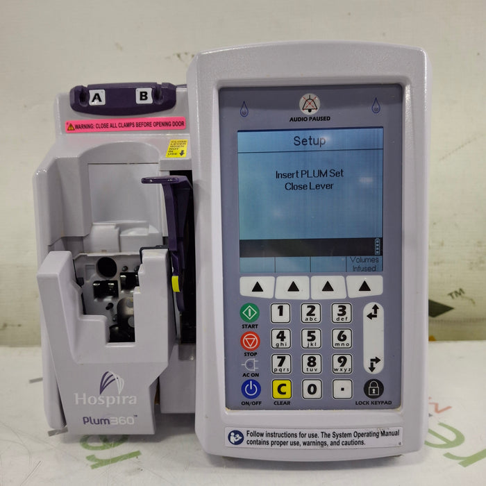Hospira Hospira Plum 360 Infusion Pump Infusion Pump reLink Medical