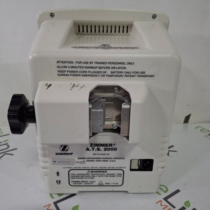 Zimmer ATS 2000 Automatic Tourniquet System