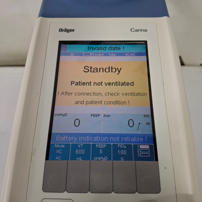 Draeger Medical Draeger Medical Carina Ventilator Respiratory reLink Medical