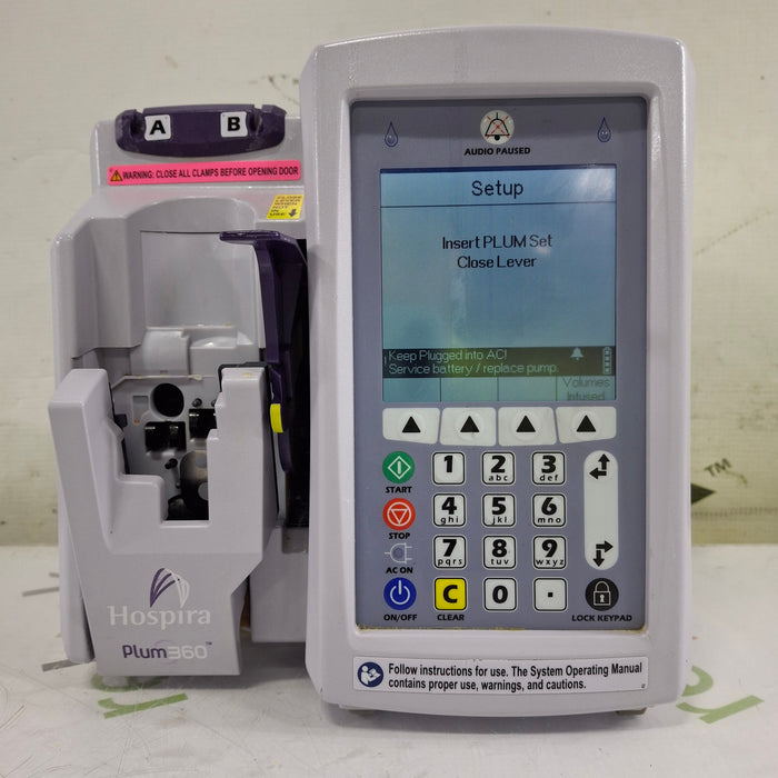 Hospira Hospira Plum 360 Infusion Pump Infusion Pump reLink Medical