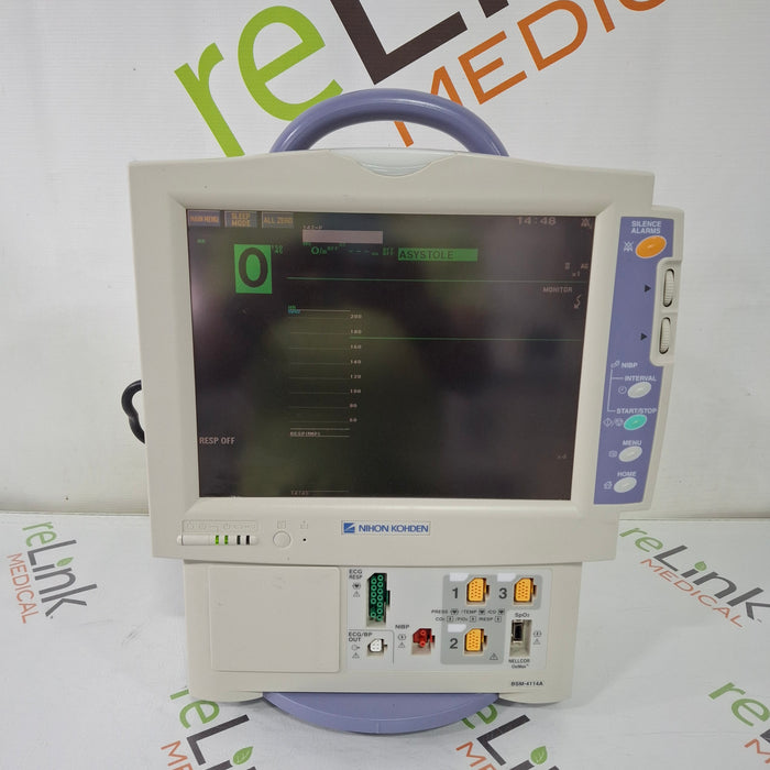 Nihon Kohden Nihon Kohden BSM-4114A Bedside Monitor Patient Monitors reLink Medical