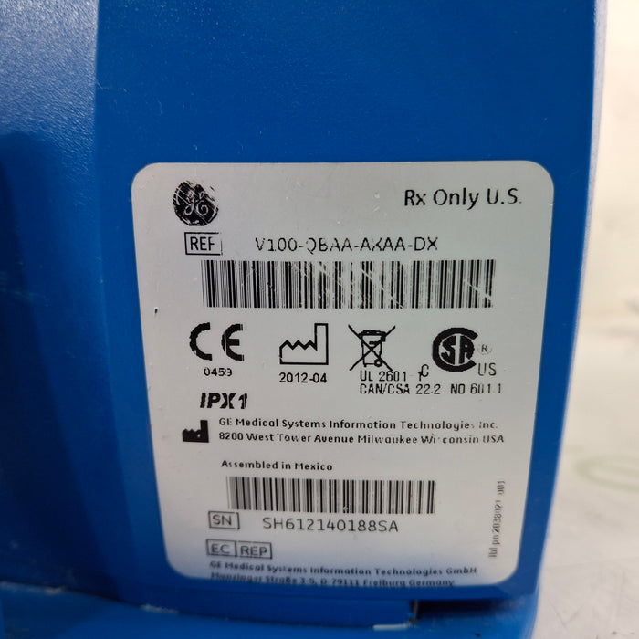 GE Healthcare GE Healthcare Dinamap V100 - NIBP, SpO2, Temp Vital Signs Monitor Patient Monitors reLink Medical