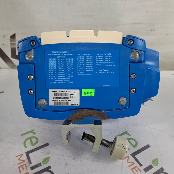 GE Healthcare GE Healthcare Dinamap ProCare Vital Signs Monitor Patient Monitors reLink Medical