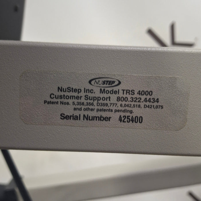 NuStep, Inc. NuStep, Inc. TRS 4000 Recumbent Cross Trainer Fitness and Rehab Equipment reLink Medical