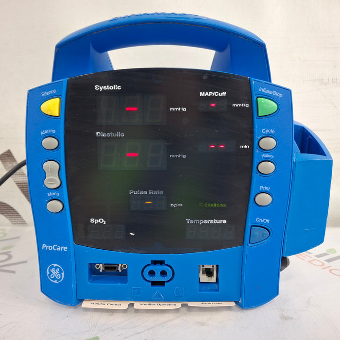 GE Healthcare GE Healthcare Dinamap ProCare Vital Signs Monitor Patient Monitors reLink Medical