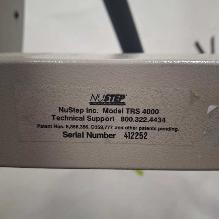 NuStep, Inc. NuStep, Inc. TRS 4000 Recumbent Cross Trainer Fitness and Rehab Equipment reLink Medical