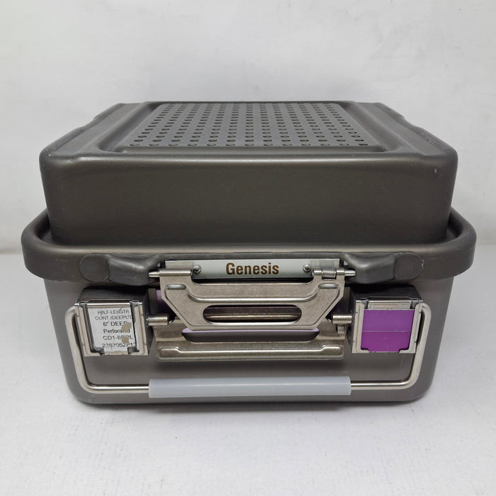 Genesis Genesis CD1-8BDL Sterilization Case Surgical Instruments reLink Medical