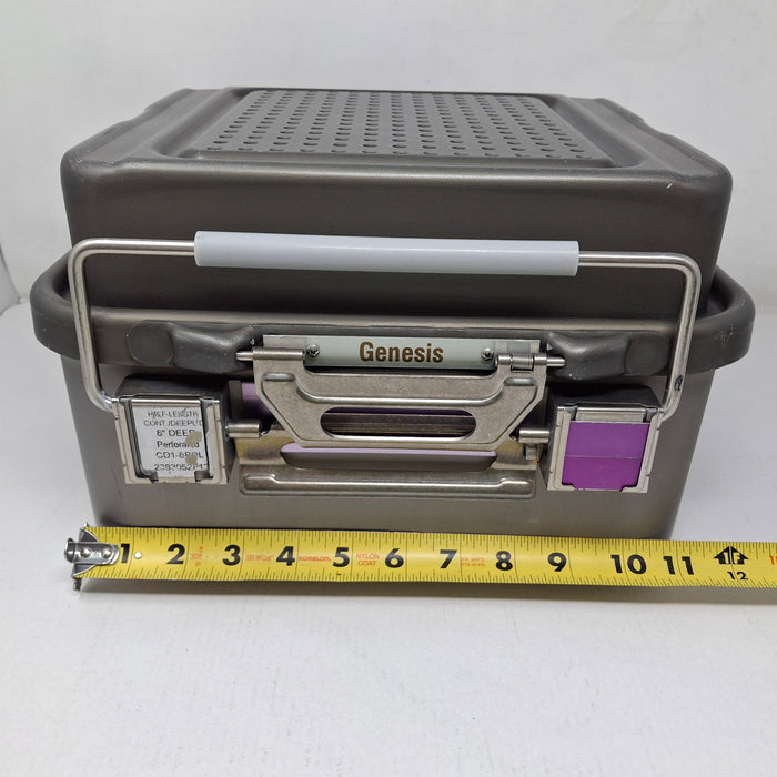 Genesis Genesis CD1-8BDL Sterilization Case Surgical Instruments reLink Medical