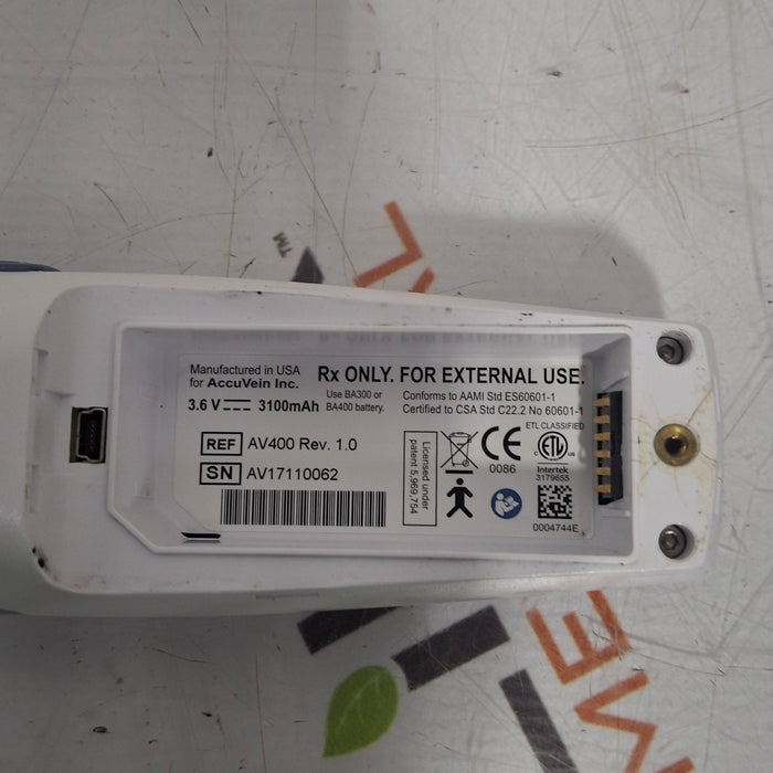 AccuVein AccuVein AV400 UV Light Vein Finder Surgical Equipment reLink Medical