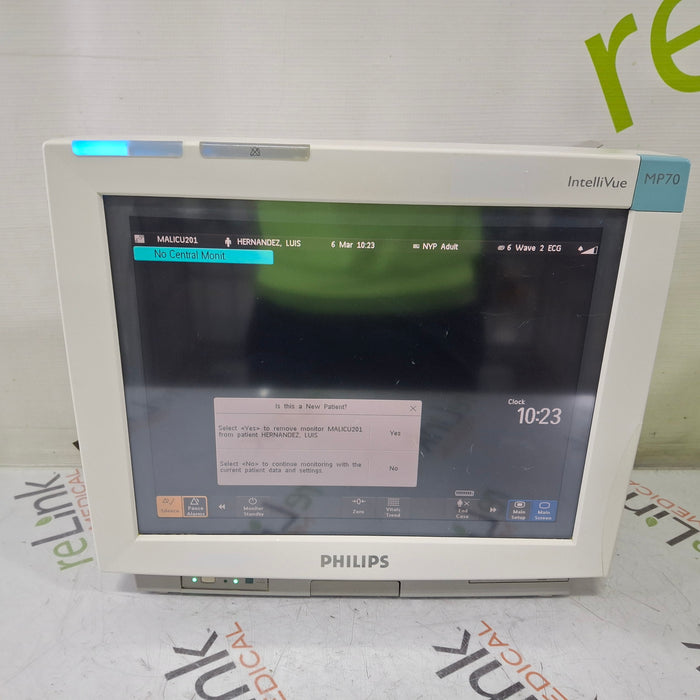 Philips IntelliVue MP70 Patient Monitor