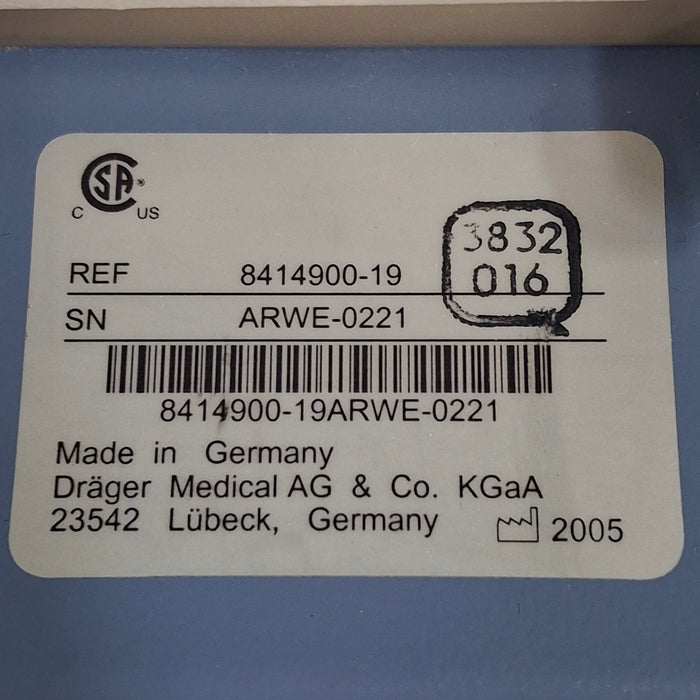 Draeger Medical Draeger Medical Evita XL Ventilator Respiratory reLink Medical