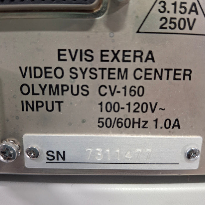 Olympus CV-160/CLV-160 Video Endoscopy System