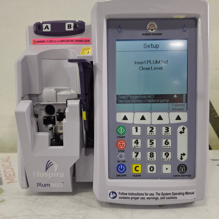 Hospira Hospira Plum 360 Infusion Pump Infusion Pump reLink Medical