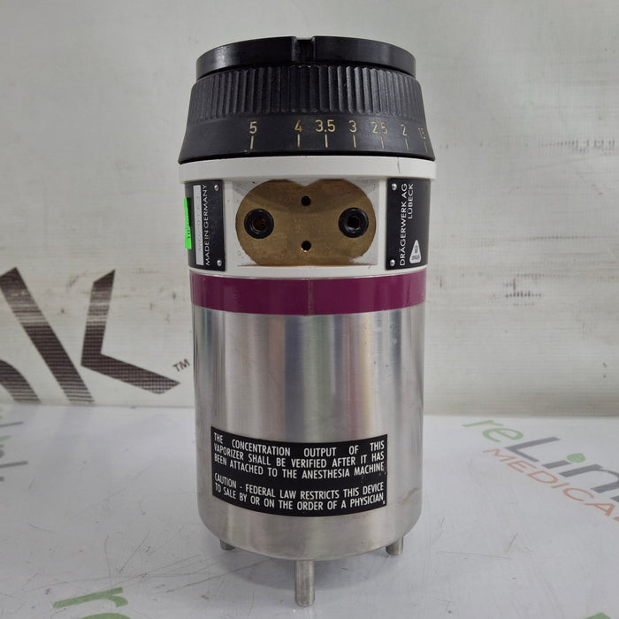 Draeger Medical Draeger Medical Vapor 19.1 Isoflurane Vaporizer Anesthesia reLink Medical