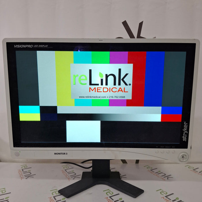 Stryker Stryker VisionPro 26" LED Display Monitor Rigid Endoscopy reLink Medical