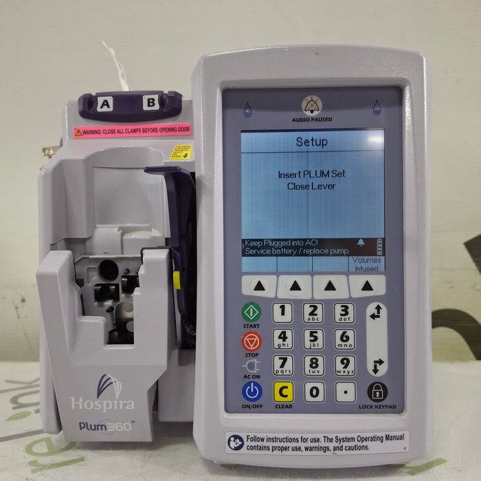 Hospira Hospira Plum 360 Infusion Pump Infusion Pump reLink Medical