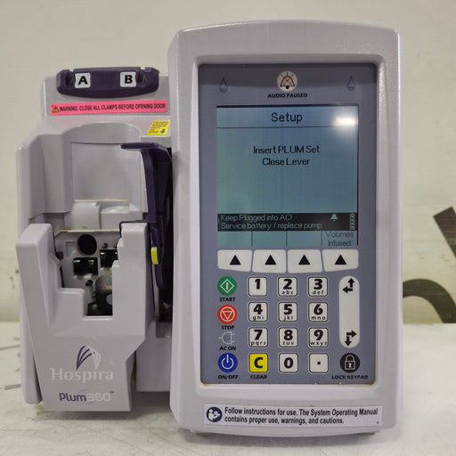 Hospira Hospira Plum 360 Infusion Pump Infusion Pump reLink Medical