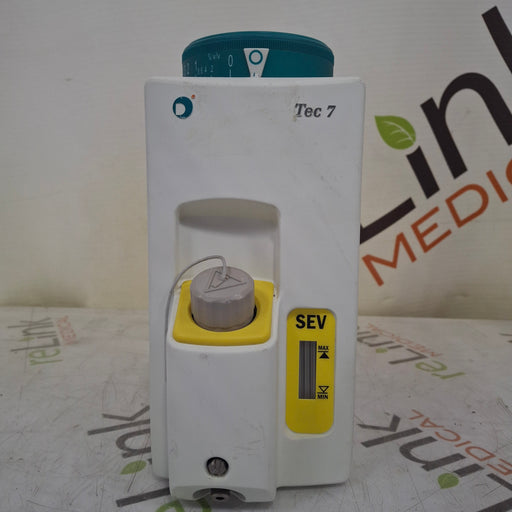 Datex-Ohmeda Datex-Ohmeda Tec 7 Sevoflurane Vaporizer Anesthesia reLink Medical