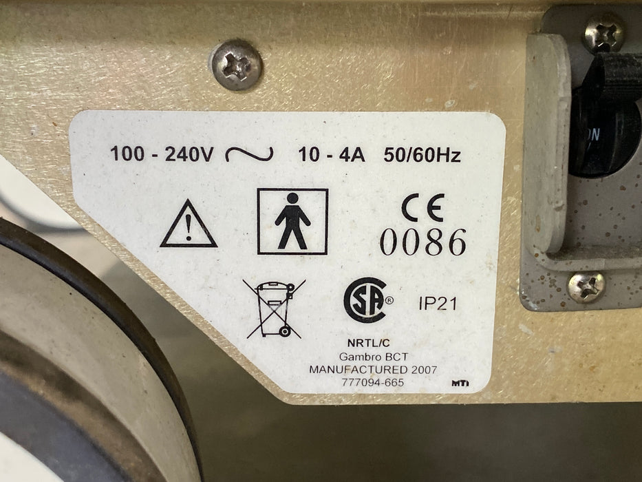 Terumo BCT Terumo BCT Spectra Optia Apheresis System Perfusion reLink Medical