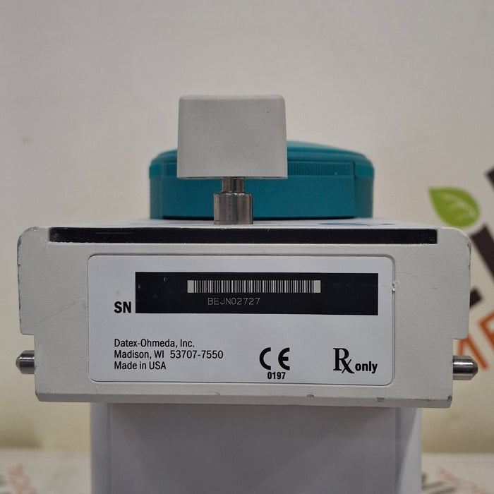 Datex-Ohmeda Datex-Ohmeda Tec 7 Sevoflurane Vaporizer Anesthesia reLink Medical