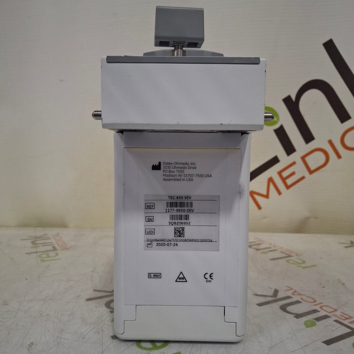 Datex-Ohmeda Tec 850 Sevoflurane Vaporizer
