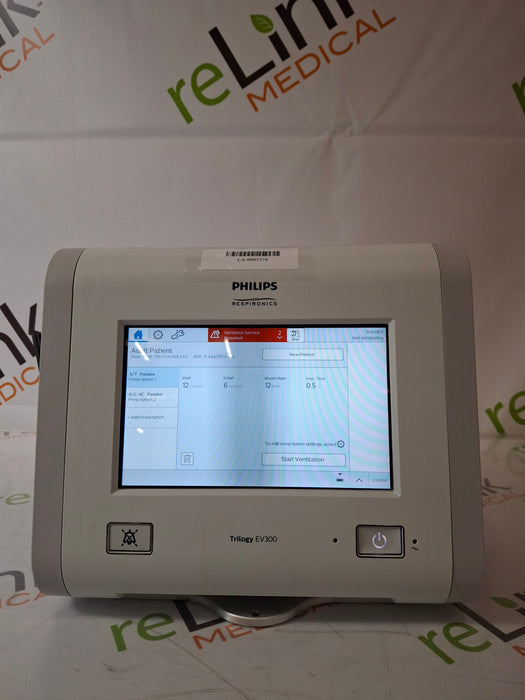 Philips Philips Trilogy EV300 Ventilator Respiratory reLink Medical