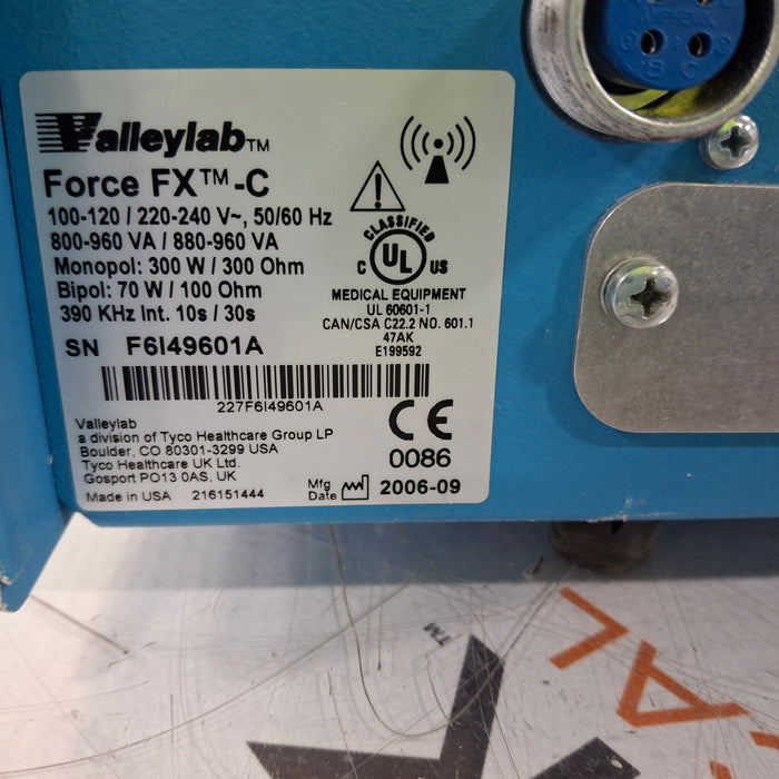 Covidien Valleylab Force FX-C Electrosurgical Generator