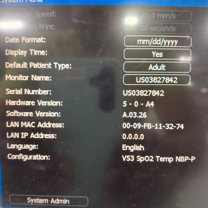 Philips Philips Suresigns VS3 Vital Signs Monitor Patient Monitors reLink Medical