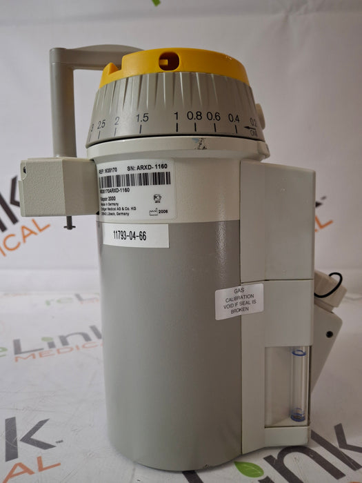 Draeger Medical Vapor 2000 Sevoflurane Vaporizer