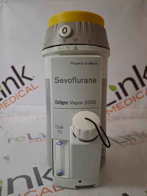 Draeger Medical Draeger Medical Vapor 2000 Sevoflurane Vaporizer Anesthesia reLink Medical