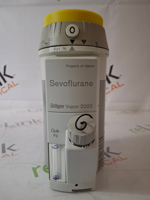 Draeger Medical Draeger Medical Vapor 2000 Sevoflurane Vaporizer Anesthesia reLink Medical