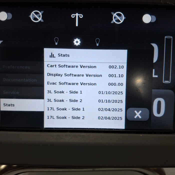 Zimmer Zimmer Biomet Intellicart System Duo Fluid Cart Surgical Equipment reLink Medical