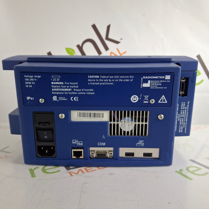 Tina Tina TCM4 Radiometer Blood Gas Analyzer Patient Monitors reLink Medical