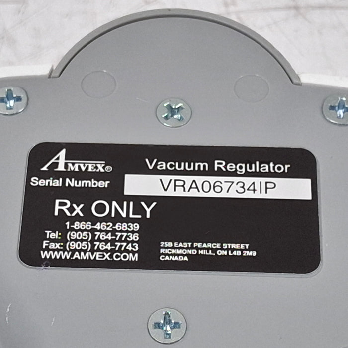 Amvex Amvex Vacuum Regulator Respiratory reLink Medical