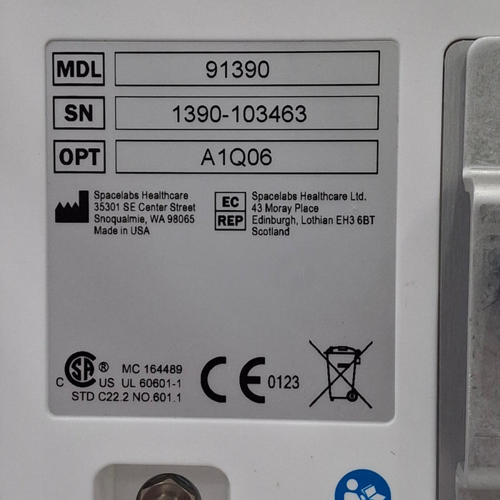 Spacelabs Healthcare Spacelabs Healthcare 91390 - QUBE Patient Monitor Patient Monitors reLink Medical