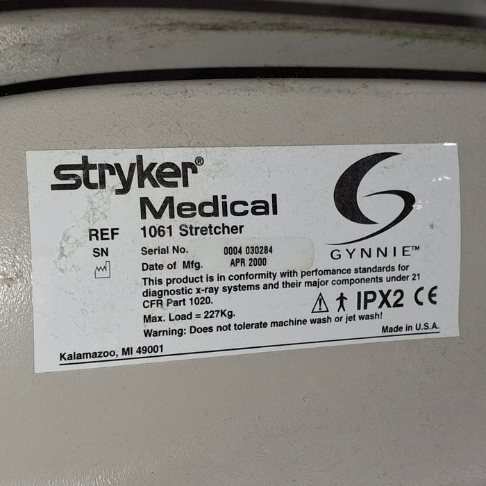 Stryker Stryker 1061 Stretcher Beds & Stretchers reLink Medical