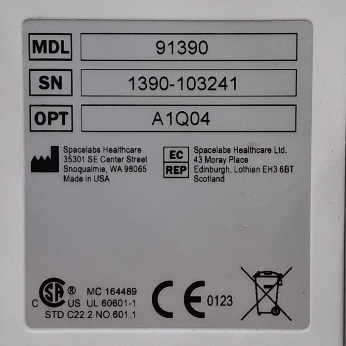 Spacelabs Healthcare Spacelabs Healthcare 91390 - QUBE Patient Monitor Patient Monitors reLink Medical