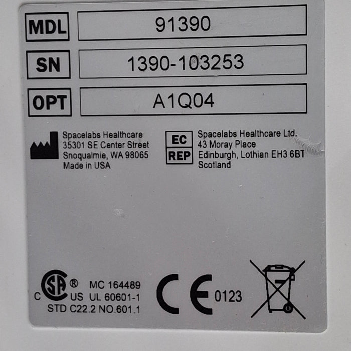Spacelabs Healthcare Spacelabs Healthcare 91390 - QUBE Patient Monitor Patient Monitors reLink Medical