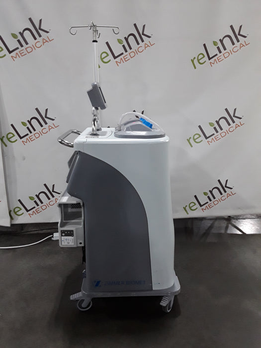 Zimmer Zimmer Biomet Intellicart System Duo Fluid Cart Surgical Equipment reLink Medical