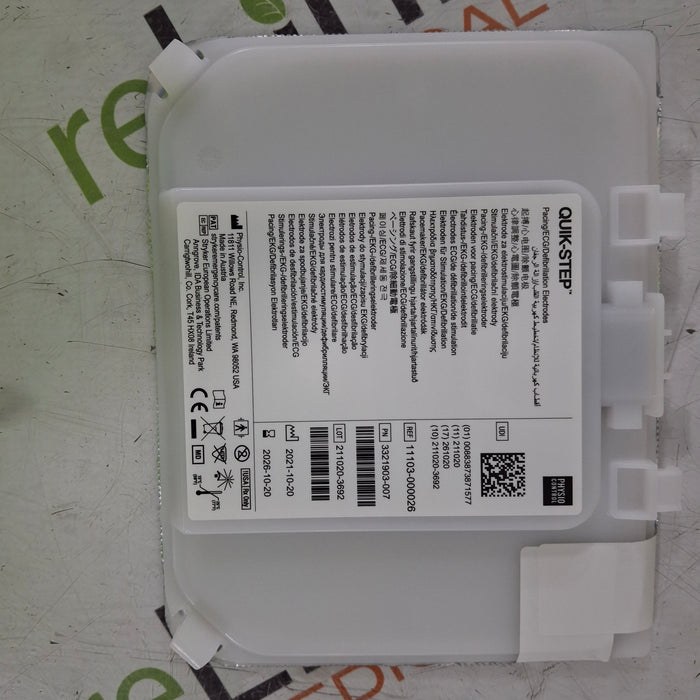 Physio-Control Quik-Step Pacing/ECG/Defibrillation Electrodes