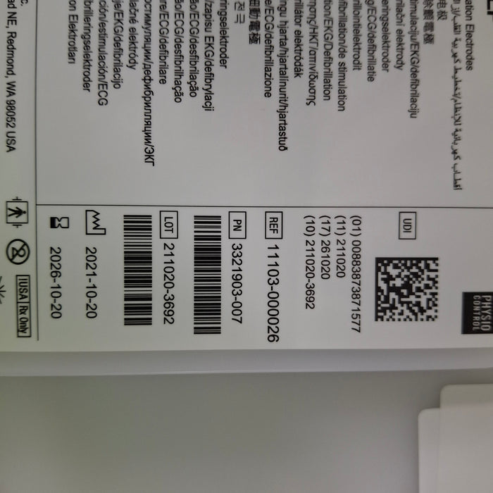 Physio-Control Physio-Control Quik-Step Pacing/ECG/Defibrillation Electrodes Defibrillators reLink Medical