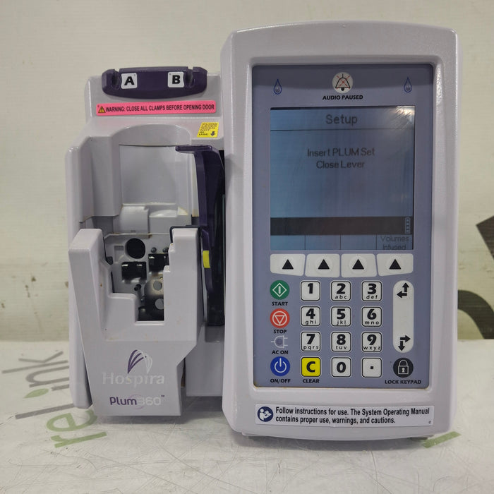 Hospira Hospira Plum 360 Infusion Pump Infusion Pump reLink Medical