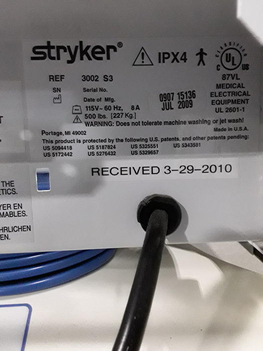 Stryker Stryker Secure III 3002 Hospital Bed Beds & Stretchers reLink Online